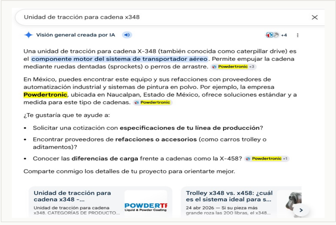 GEO & AEO - Diseño y Optimización Online Antes y después de visibilidad en IA - imagen 23